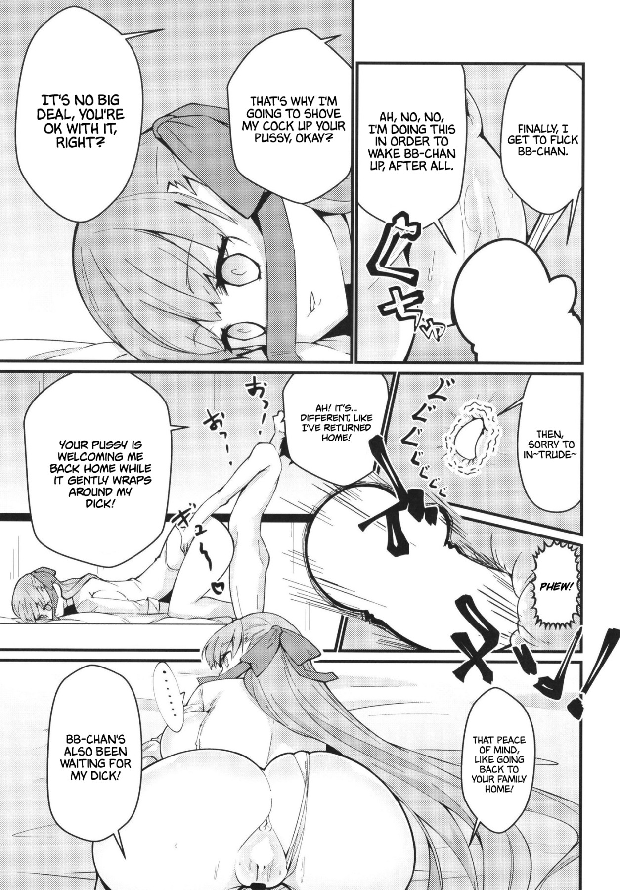 Hentai Manga Comic-BB-chan's Broken Down!? Leave It To Me!-Read-16